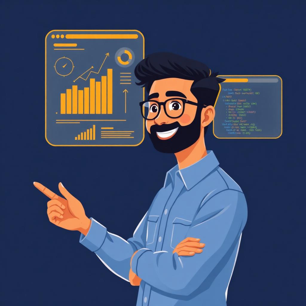 Industry mentor teaching a live class